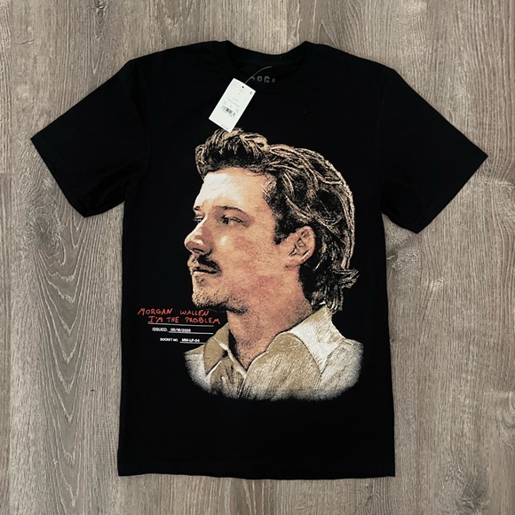 The Unbranded Brand Other - Black Portrait Streetwear Graphic Tee grunge gothic size small